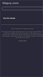 Mobile Screenshot of bbguy.com